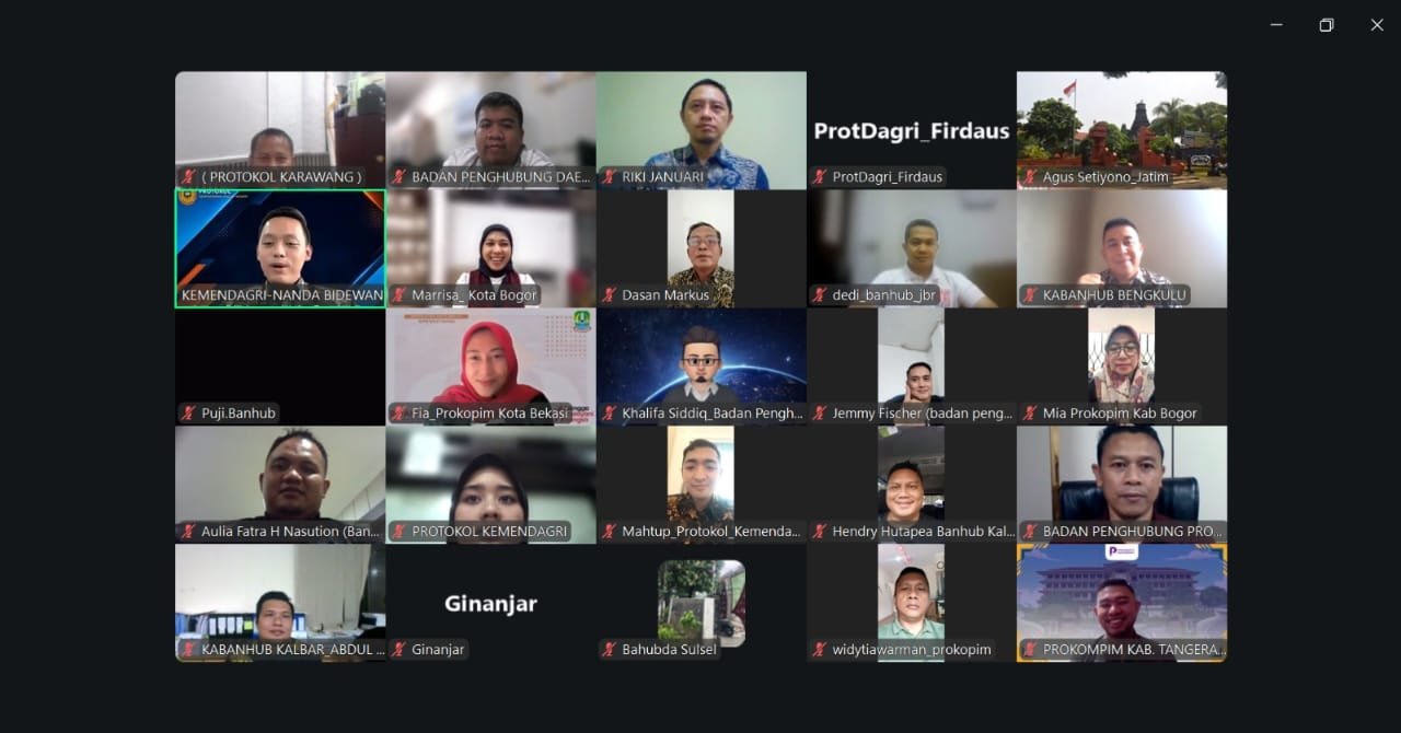Ikuti Rakor Keprotokolan, Badan Penghubung Sulbar Perkuat Standar Pelayanan Protokol Pemerintahan