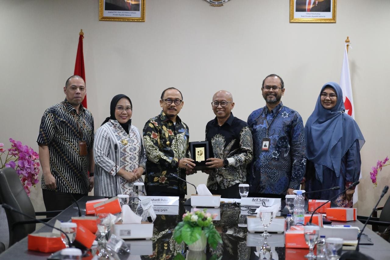 Gubernur SDK Kunjungi BRIN, Dorong Kolaborasi Riset untuk Pembangunan Sulbar