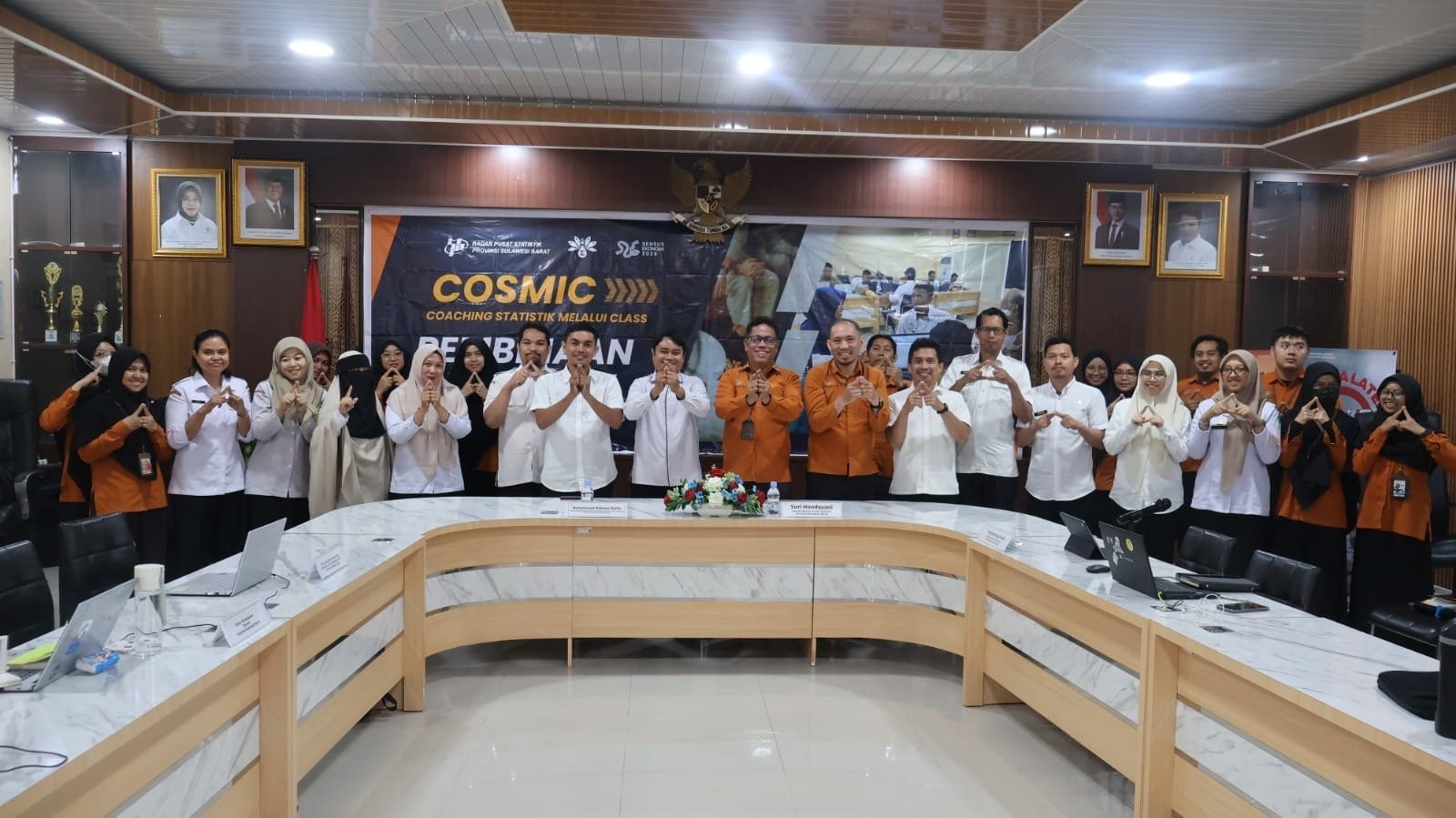 Dinas Perkebunan Sulbar Ikuti COSMIC BPS, Dorong Penguatan Data Sektoral Berkualitas