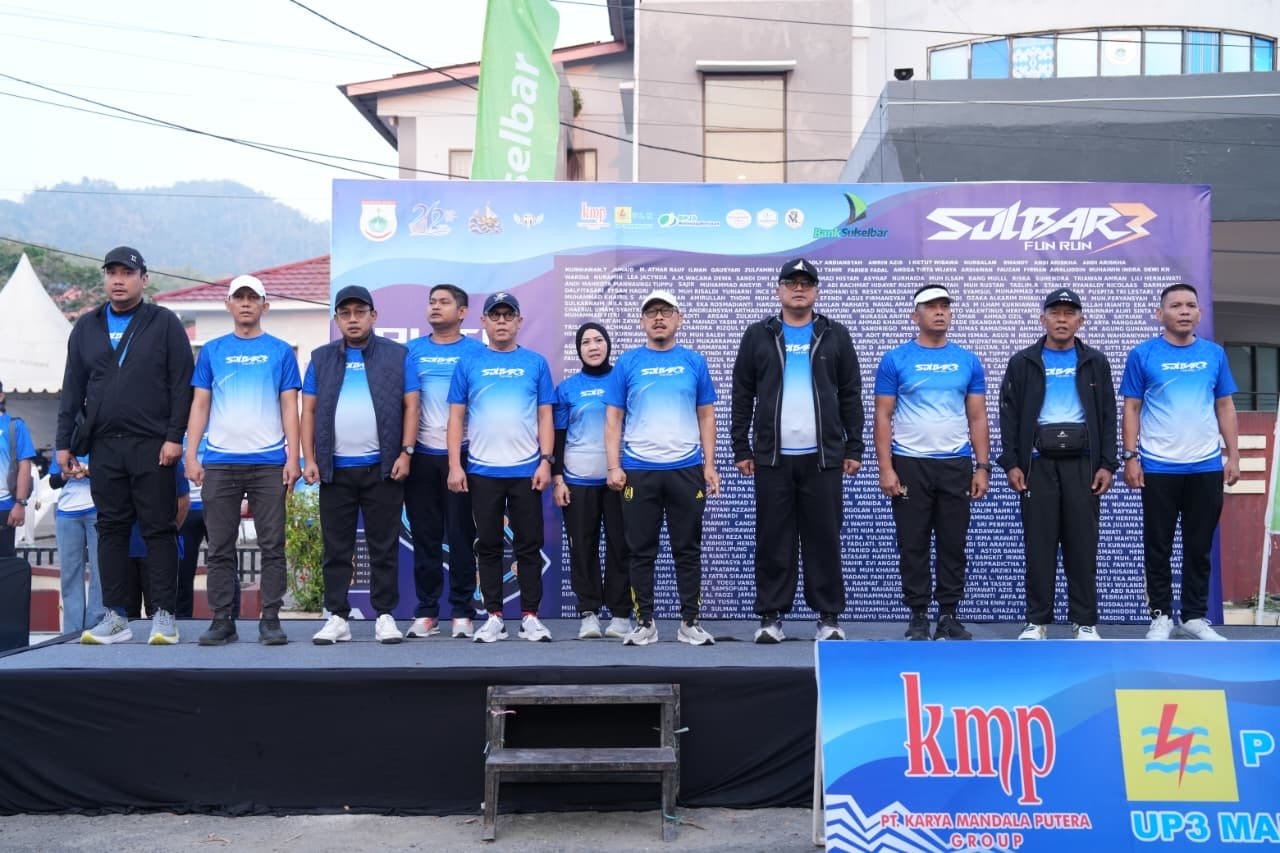Sulbar Fun Run 2026 Semarakkan Hari Jadi ke-22 Provinsi Sulbar