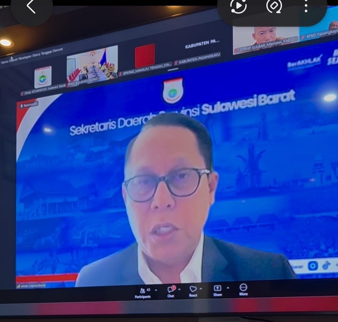 Karhutla dan Kekeringan Meluas, Pemprov Sulbar Dorong Status Tanggap Darurat