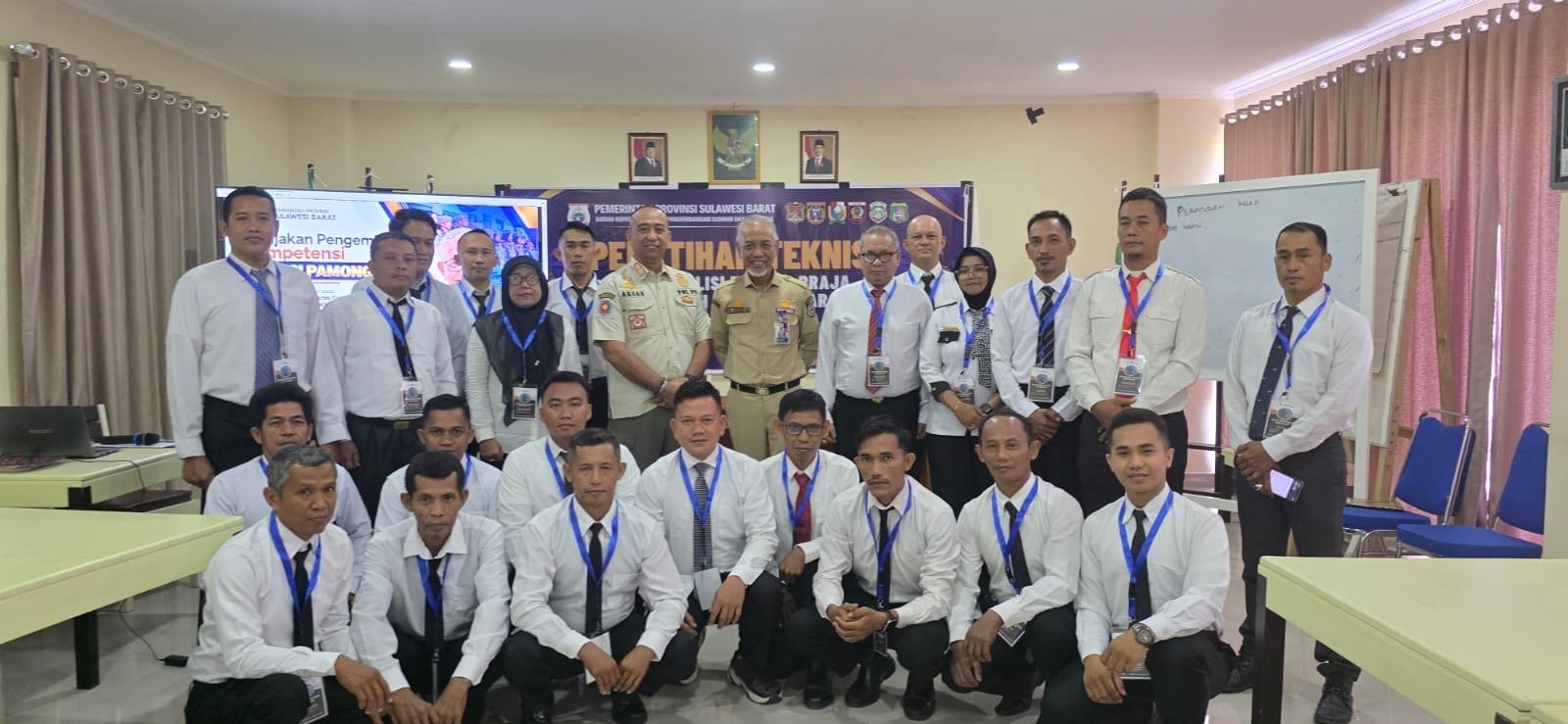 BKPSDM Sulbar Gelar Pelatihan Teknis Polisi Pamong Praja Tahun 2026